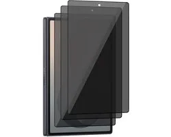 Privacy Screenprotector geschikt voor Samsung Galaxy Z Fold 8 – 3 Stuks – Full Cover Gehard Glas – Anti Inkijk – Privacy Filter