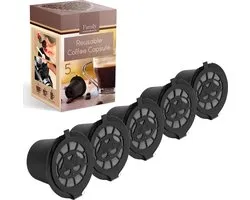 5x Herbruikbare Nespresso Koffie Cup - Koffie Cups Capsules - Navulbare Koffiecapsules