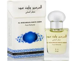 Al Haramain White oud 15ml - huile de parfum concentrée attar
