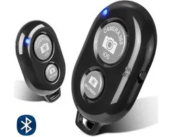 YSONIC Bluetooth Afstandsbediening – Draadloze Camera Shutter Geschikt voor Smartphones - Android Toestellen & Tablets - Inclusief Koord