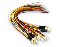 5 Pair Micro JST 1.0 SH 4Pin Male Female Plug Buchse 1mm Coupling incl. 15cm 28AWG PVC Cable (1.0 SH 4Pin) - ShopVlot