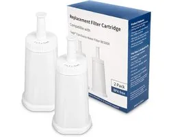 Filtre à eau adapté à Sage & Breville - Ensemble de 2 pièces - Remplace SES008WHT0NEU1 - Pour Barista Express, Touch, Pro & Oracle - Filtre Antikalk - Entretien de la machine à café