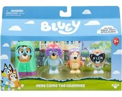 Moose Bluey Oma´s Figuren 4-pack Veelkleurig Kinderen