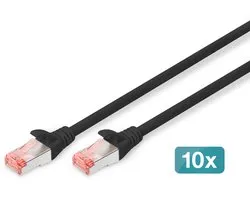 Digitus Professional netwerkkabel 3 m Cat6 S/FTP (S-STP) Zwart