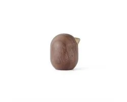 Beeld Normann Copenhagen Little Bird 3 cm Walnut