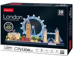 Cubic Fun 3d Puzzel City Line London LED (2010331)