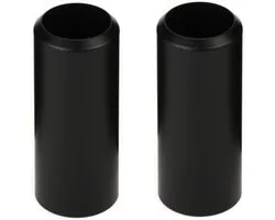 Replacement BLX Microphone Battery Cup Cover for Shure BLX2/SM58 Wireless Handheld Microphone Transmitter (Black)