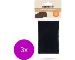 Curver Kattenbakfilter - Kattenbakaccessoires - 3 x Zwart 2 stuks