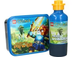 LEGO Drinkfles en Broodtrommel - Legends of Chima
