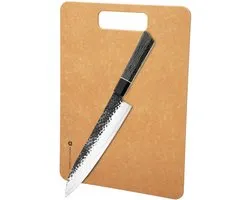 Eden Elements Koksmes 20 cm met Wood Fiber Snijplank 37 x 27 cm