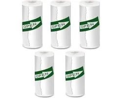 Ilona® Pocket Printer / Instant Print Kindercamera Refill Pack 5 Zelfklevende Rollen - Navulverpakking - Ilona Mini Printer
