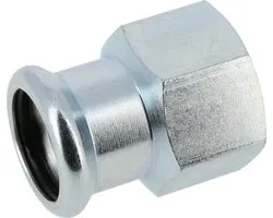 Bonfix PRESS Staalverzinkt schroefbus met lange bi.dr. Rp3/4 bix22mm
