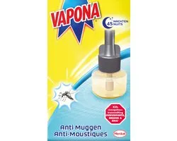 Vapona Anti Muggenstekker Navulling - Insectenbestrijding - 45 Nachten