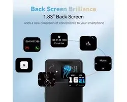 Xcruiser Cubot A20, Smartphone Android 14, 12GB RAM (4GB+8GB uitgebreid)+128GB ROM, 90Hz 6.745-inch HD+ Display, 5100mAh batterij, 48MP Camera, Face ID, 4G telefoon, OTG phone