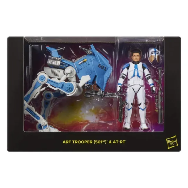 Star Wars SDCC Black Series ARF Trooper (501st) & AT-RT