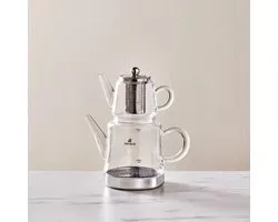 Karaca Dora - Glazen Theepot - 1800 ml - Medium