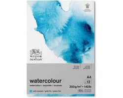 Winsor & Newton Watercolour Blok - 300 g/m2 - A4 - 12 vel