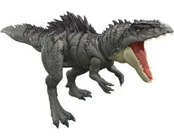 Mattel Jurassic World Kolossale Happende Giganotosaurus - Figuur met enorme kaken