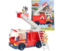 BLUEY - Bluey's Brandweerwagen Speelset - Incl. Bluey en Bingo speelfiguurtjes