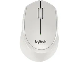 Logitech M330 Silent Plus - Draadloze Muis - Wit