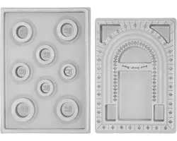 Organiserende Doos voor Sieraden met 2 Compartimenten - DIY Sieraden Maken, Handgemaakte Juwelen, Creatief Ontwerpen