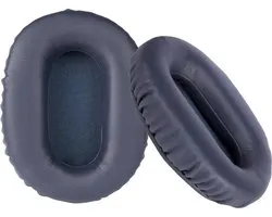 Somstyle Coussinets d'oreille adaptés pour Sony WH-CH720N, WH-CH710N, WH-CH700N, MDR-ZX770BN & MDR-ZX780D - 2 pièces - Mousse souple - Cuir protéiné - Blauw