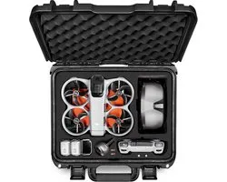 mallette rigide étanche pour drone DJI Avata 360, Motion Fly More Combo, batteries (5 pièces), Goggles N3/3, RC Motion 3, DJI RC 2/N3/N2, contrôleur FPV 3 et accessoires (mallette uniquement)