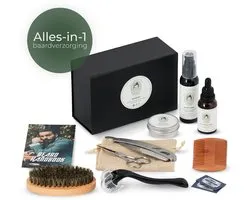 Baerdemaeker - 10 Delige Baardgroei Kit - Beard kit - Dermaroller - Baardolie - Scheermes - Baardverzorging - Baardroller - Baardkam - Baardbalsem - Baardshampoo - Baardset - Vaderdag cadeau - Cadeau voor man - Baardborstel - Baardtrimmer