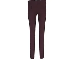 Robell Marie Damesbroek - WinterPantalon - Bordeaux Rood- EU44