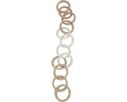 Little Dutch - Anneaux jouets Little Loops beige