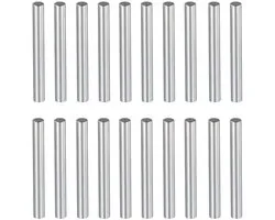 Centerer, 20 Pcs Cylindrical Pens, 5 x 45 mm, Shelf Brackets, Shelf Pens for Kitchen Furniture Bookcase, Shelf Holders - ShopVlot