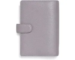 Filofax Organizer - Agenda Planner - Afspraken Plannen - Generfd Leren Omslag - Personal Formaat - Lavendel
