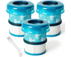 3 filteronderdelen HEPA voor Dyson V16 Piston Animal, filtervervanging, vaatwasseraccessoires compatibel met V16 Piston Animal Submarine DS60, filterende vaatwasseraccessoires