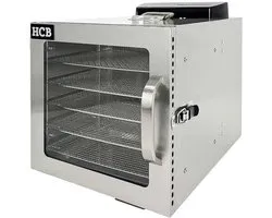 HCB® - Déshydrateur Alimentaire Professionnel Restauration - 6 grilles - 230V - Etuve inox - déshydrateur