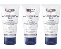Eucerin Urea Repair Plus Handcrème 5% Urea 3x75ml