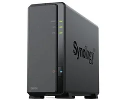 Synology DiskStation DS124, NAS, Bureau, Realtek, RTD1619B, Noir