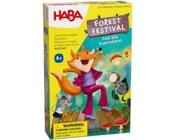 HABA Forest Festival, Jeu de cartes, Jeu de chance, 4 ans, 10 min