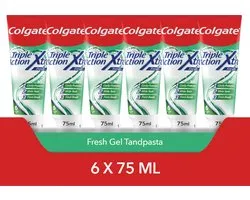 Colgate Triple Action Xtra Fresh tandpasta - 6 x 75ml - Voordeelverpakking