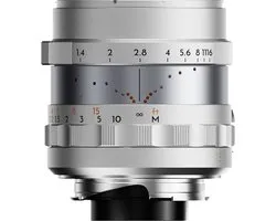 Thypoch FF M-28mm f1.4 Leica M-mount, silver