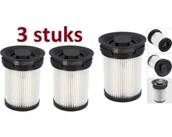 3 x filter compatibel met Miele TriFlex HX1 FSF stofzuiger - onderdeelnummer: 9178017731 - Hoogwaardige vervanging