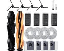 20 pièces d'accessoires pour aspirateur robot Dreame X50 Ultra Complete / L40s Pro Ultra / L50 Pro Ultra / X50 Master / Matrix10 Ultra / L50s Pro Ultra, Mova V50 Ultra Complete / P50s Ultra - pièces de rechange