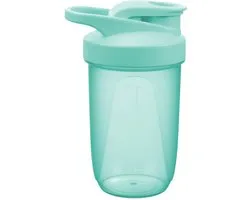 Premium Protein Shaker Wave Shaker voor het mixen van diverse ingrediënten, homogene shakerfles voor eiwitshakes, gemakkelijk schoon te maken, duurzaam en veilig, 300 ml,groente