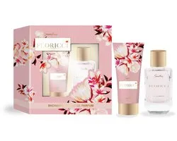 Sentio Floricci geschenkset, eau de parfum en douchegel