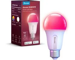 Ampoule LED Smart Govee RGBWW E27 (800 lm)