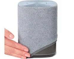 Soundskins – Luxe textielhoes / Luidsprekeraccessoire – Compatibel met Sonos One (SL) – Lichtblauw