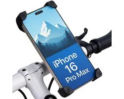 Support mobile KING pour vélo ou moto | Convient pour: Motorola Moto G9 Power| Porte-vélos | Porte-téléphone