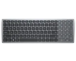 DELL KB740 toetsenbord RF-draadloos + Bluetooth QWERTY US International Grijs, Zwart
