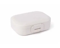 Amuse Snackbox - Small - Boîtes à collations - Boîte de rangement avec fermeture à clip - Passe au lave-vaisselle - Beige