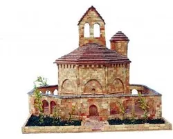 Bouwpakket Kerk Santa Maria de Eunate (Spanje)- Steen