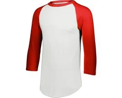 Augusta Sportswear - Baseball - MLB - Raglan - Manches 3/4 - Traditionnel - Baseball - T-Shirt - Tee 2.0 - Oranje - Medium